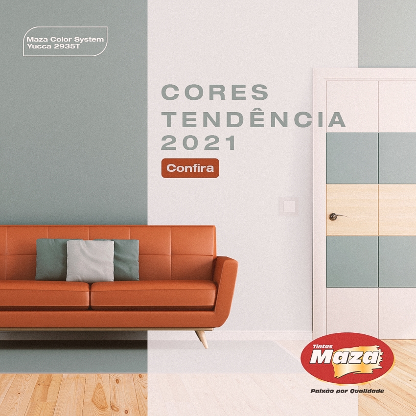 CORES TENDÊNCIAS 2021